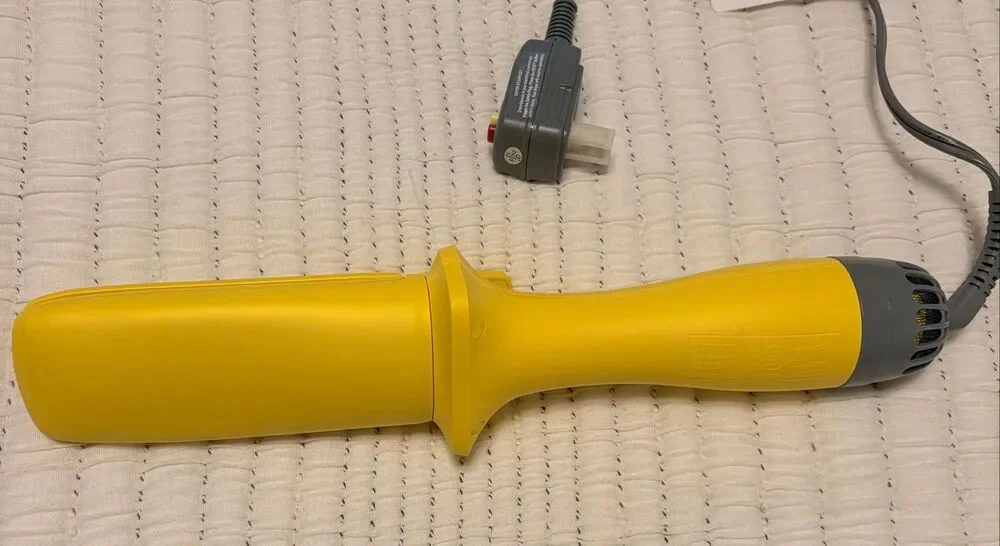 NEW Drybar The Straight Shot Blow-Drying Flat Iron Yellow Ionic Styler No Box